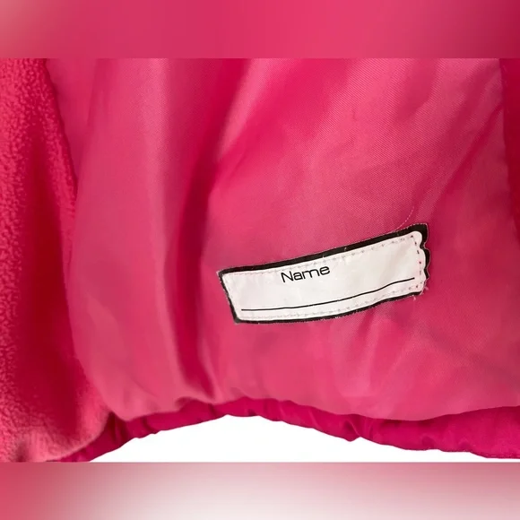 Arizona Jean Company Girls Winter Jacket, Pink, Size M (10/12) - Picture 6 of 13
